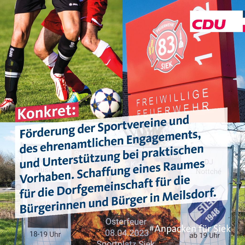 Sport, Vereine und ehrenamtliches Engagement